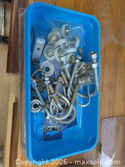 MaxSold Auction: Assorted hardware lot: eye bolts, u-bolts, washers & nuts - Point Edward (Ontario, Canada) SELLER MANAGED Estate Sale Online Auction -  Michigan Avenue