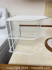 MaxSold Auction: Assorted Kitchen Organizers: Wood Drawer Insert, White Metal Shelf - Point Edward (Ontario, Canada) SELLER MANAGED Estate Sale Online Auction -  Michigan Avenue