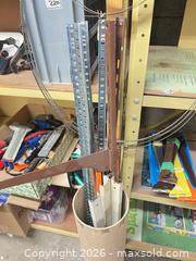 MaxSold Auction: Assorted Metal Slotted Shelf Hardware Lot - Point Edward (Ontario, Canada) SELLER MANAGED Estate Sale Online Auction -  Michigan Avenue