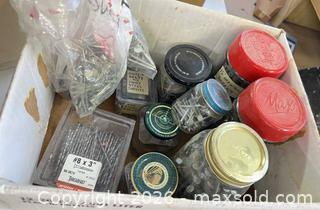MaxSold Auction: Assorted Nails, Screws & Bolts - Steel and Stainless Fasteners - Point Edward (Ontario, Canada) SELLER MANAGED Estate Sale Online Auction -  Michigan Avenue