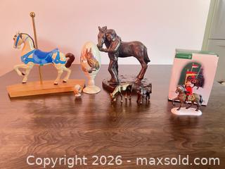 MaxSold Auction: Austin Productions & Department 56 Horse Figurine Lot - Point Edward (Ontario, Canada) SELLER MANAGED Estate Sale Online Auction -  Michigan Avenue