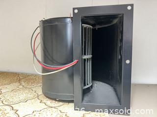 MaxSold Auction: Centrifugal Squirrel Cage Blower with Motor & Mounting Plate - Point Edward (Ontario, Canada) SELLER MANAGED Estate Sale Online Auction -  Michigan Avenue