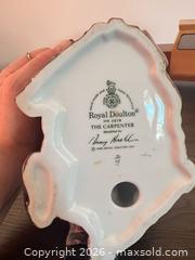 MaxSold Auction: Collectible Porcelain Carpenter Figurine & Wooden Coin Bank Lot - Point Edward (Ontario, Canada) SELLER MANAGED Estate Sale Online Auction -  Michigan Avenue