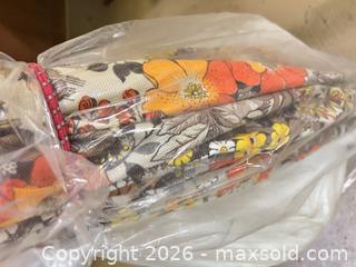 MaxSold Auction: Floral Patio/Market Umbrella with Weighted Base, Crank & Cover - Point Edward (Ontario, Canada) SELLER MANAGED Estate Sale Online Auction -  Michigan Avenue