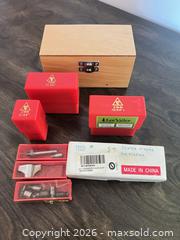 MaxSold Auction: Lee Valley & Generic 2mm Letter and Transfer Punch Sets - Point Edward (Ontario, Canada) SELLER MANAGED Estate Sale Online Auction -  Michigan Avenue