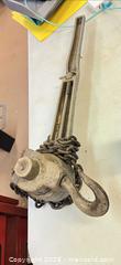 MaxSold Auction: Lever Chain Hoist / Come-Along, 3/4 Ton Capacity - Point Edward (Ontario, Canada) SELLER MANAGED Estate Sale Online Auction -  Michigan Avenue