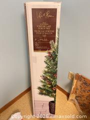 MaxSold Auction: Life at Home 4 ft Pre-Lit Artificial Pine Tree, Battery-Operated - Point Edward (Ontario, Canada) SELLER MANAGED Estate Sale Online Auction -  Michigan Avenue