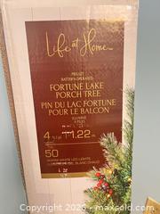 MaxSold Auction: Life at Home 4 ft Pre-Lit Artificial Pine Tree, Battery-Operated - Point Edward (Ontario, Canada) SELLER MANAGED Estate Sale Online Auction -  Michigan Avenue