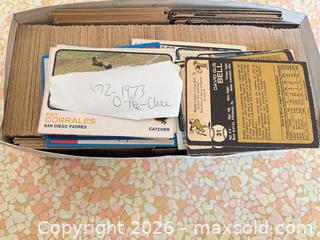 MaxSold Auction: Lot of 100+ 1970s Baseball, mostly Hockey Trading Cards (O-Pee-Chee & Topps) - Point Edward (Ontario, Canada) SELLER MANAGED Estate Sale Online Auction -  Michigan Avenue