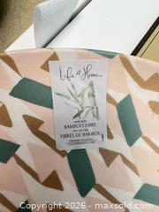 MaxSold Auction: Lot of 4 Tablecloth & Bamboo Fibre Round Placemats - Point Edward (Ontario, Canada) SELLER MANAGED Estate Sale Online Auction -  Michigan Avenue