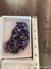 MaxSold Auction: Lot of 5 Amethyst Crystal Clusters - Point Edward (Ontario, Canada) SELLER MANAGED Estate Sale Online Auction -  Michigan Avenue