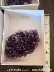 MaxSold Auction: Lot of 5 Amethyst Crystal Clusters - Point Edward (Ontario, Canada) SELLER MANAGED Estate Sale Online Auction -  Michigan Avenue