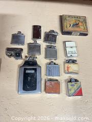 MaxSold Auction: Lot of 6–10 Vintage Metal Cigs Lighters & Cases - Point Edward (Ontario, Canada) SELLER MANAGED Estate Sale Online Auction -  Michigan Avenue