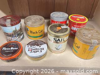 MaxSold Auction: Lot of Vintage Metal  Decorative Tins, Made in Holland - Point Edward (Ontario, Canada) SELLER MANAGED Estate Sale Online Auction -  Michigan Avenue