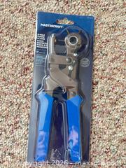 MaxSold Auction: Mastercraft 9 in Rotary Leather Punch Pliers (6-Hole) - Point Edward (Ontario, Canada) SELLER MANAGED Estate Sale Online Auction -  Michigan Avenue