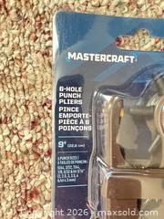 MaxSold Auction: Mastercraft 9 in Rotary Leather Punch Pliers (6-Hole) - Point Edward (Ontario, Canada) SELLER MANAGED Estate Sale Online Auction -  Michigan Avenue