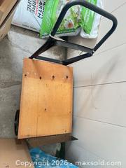 MaxSold Auction: Medium Metal & Wood Platform Dolly with Raised Front Lip - Point Edward (Ontario, Canada) SELLER MANAGED Estate Sale Online Auction -  Michigan Avenue