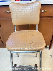 MaxSold Auction: Mid-Century Metal & Vinyl Kitchen Step Stool with Built-In Steps - Point Edward (Ontario, Canada) SELLER MANAGED Estate Sale Online Auction -  Michigan Avenue