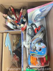 MaxSold Auction: Mixed Office, Art & Hardware Supplies Small Box Lot - Point Edward (Ontario, Canada) SELLER MANAGED Estate Sale Online Auction -  Michigan Avenue