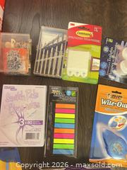 MaxSold Auction: Mixed Office Supplies Lot — Stencils, Markers, Tabs, Envelopes - Point Edward (Ontario, Canada) SELLER MANAGED Estate Sale Online Auction -  Michigan Avenue