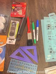 MaxSold Auction: Mixed Office Supplies Lot — Stencils, Markers, Tabs, Envelopes - Point Edward (Ontario, Canada) SELLER MANAGED Estate Sale Online Auction -  Michigan Avenue