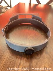 MaxSold Auction: OptiVISOR Headband Magnifier Gray Plastic Metal Hardware - Point Edward (Ontario, Canada) SELLER MANAGED Estate Sale Online Auction -  Michigan Avenue