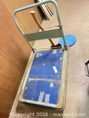 MaxSold Auction: Platform Trolley / Dolly with Steel Frame and Wood Deck - Point Edward (Ontario, Canada) SELLER MANAGED Estate Sale Online Auction -  Michigan Avenue