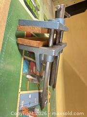 MaxSold Auction: RAE Cast Iron Hand Screw Clamp / Small Arbor Press (Canada) - Point Edward (Ontario, Canada) SELLER MANAGED Estate Sale Online Auction -  Michigan Avenue