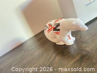 MaxSold Auction: Royal Doulton Bone China Polar Bear Figurine Canada 150 (2017) - Point Edward (Ontario, Canada) SELLER MANAGED Estate Sale Online Auction -  Michigan Avenue