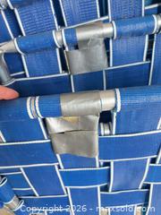 MaxSold Auction: Set of 4 Blue Folding Lawn/Beach Chairs, Aluminum Frame - Point Edward (Ontario, Canada) SELLER MANAGED Estate Sale Online Auction -  Michigan Avenue