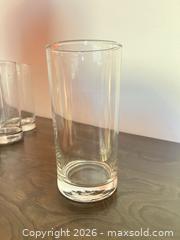 MaxSold Auction: Set of 5 Clear Highball Glasses, About 6 in - Point Edward (Ontario, Canada) SELLER MANAGED Estate Sale Online Auction -  Michigan Avenue
