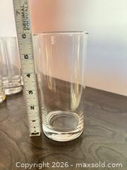 MaxSold Auction: Set of 5 Clear Highball Glasses, About 6 in - Point Edward (Ontario, Canada) SELLER MANAGED Estate Sale Online Auction -  Michigan Avenue