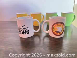 MaxSold Auction: Set of 6 Ceramic 12 oz Mugs with Souvenir Graphics - Point Edward (Ontario, Canada) SELLER MANAGED Estate Sale Online Auction -  Michigan Avenue