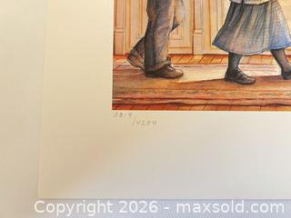 MaxSold Auction: Trisha Romance "The Birthday" Limited Edition Print - Point Edward (Ontario, Canada) SELLER MANAGED Estate Sale Online Auction -  Michigan Avenue