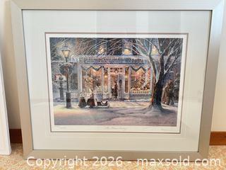 MaxSold Auction: Trisha Romance The Home Bakery Limited Edition Print - Point Edward (Ontario, Canada) SELLER MANAGED Estate Sale Online Auction -  Michigan Avenue