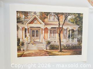 MaxSold Auction: Trisha Romance Yellow Ribbons Limited Edition Print - Point Edward (Ontario, Canada) SELLER MANAGED Estate Sale Online Auction -  Michigan Avenue