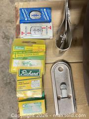 MaxSold Auction: Vintage Gillette & Richard Single/Double Edge Blades + Holder - Point Edward (Ontario, Canada) SELLER MANAGED Estate Sale Online Auction -  Michigan Avenue