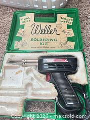 MaxSold Auction: Weller Expert Model 8200 PK Soldering Tool 100/140W - Point Edward (Ontario, Canada) SELLER MANAGED Estate Sale Online Auction -  Michigan Avenue