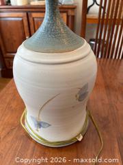 MaxSold Auction: White and Blue Ceramic Table Lamp - Point Edward (Ontario, Canada) SELLER MANAGED Estate Sale Online Auction -  Michigan Avenue
