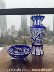 MaxSold Auction: Blue Crystal Lot - Burnaby (British Columbia, Canada) SELLER MANAGED Estate Sale Online Auction - Beresford Street (CONDO)