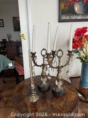 MaxSold Auction: Candelabra Collection - Burnaby (British Columbia, Canada) SELLER MANAGED Estate Sale Online Auction - Beresford Street (CONDO)