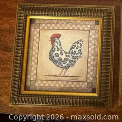 MaxSold Auction:  Chicken Wall art  - Burnaby (British Columbia, Canada) SELLER MANAGED Estate Sale Online Auction - Beresford Street (CONDO)