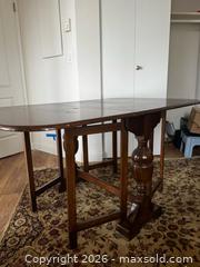MaxSold Auction: Drop Leaf Table - Burnaby (British Columbia, Canada) SELLER MANAGED Estate Sale Online Auction - Beresford Street (CONDO)