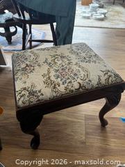 MaxSold Auction: Floral Footstools - Burnaby (British Columbia, Canada) SELLER MANAGED Estate Sale Online Auction - Beresford Street (CONDO)