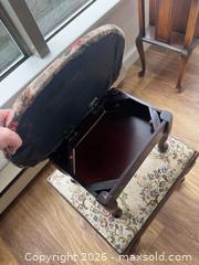 MaxSold Auction: Floral Footstools - Burnaby (British Columbia, Canada) SELLER MANAGED Estate Sale Online Auction - Beresford Street (CONDO)