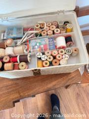 MaxSold Auction: Sewing kit & Mixed Buttons Collection with Tin Storage Box, 100–250 pcs - Burnaby (British Columbia, Canada) SELLER MANAGED Estate Sale Online Auction - Beresford Street (CONDO)