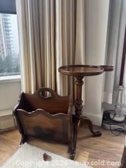 MaxSold Auction: Vintage Brandt Tea Table and Magazine holder - Burnaby (British Columbia, Canada) SELLER MANAGED Estate Sale Online Auction - Beresford Street (CONDO)