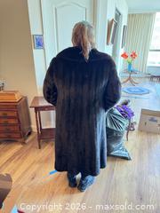 MaxSold Auction: WODA Fourrures Paris Dark Brown Mink Full-Length Fur Coat - Burnaby (British Columbia, Canada) SELLER MANAGED Estate Sale Online Auction - Beresford Street (CONDO)