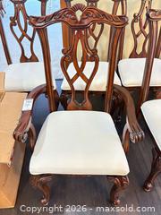 MaxSold Auction: Set of 6 Queen Anne / Chippendale Dining Chairs C - King (Ontario, Canada) Moving Online Auction - Scott Crescent