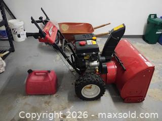 MaxSold Auction: Yard Machines (MTD) 31AH65FH500 30" Gas Snow Blower B - King (Ontario, Canada) Moving Online Auction - Scott Crescent